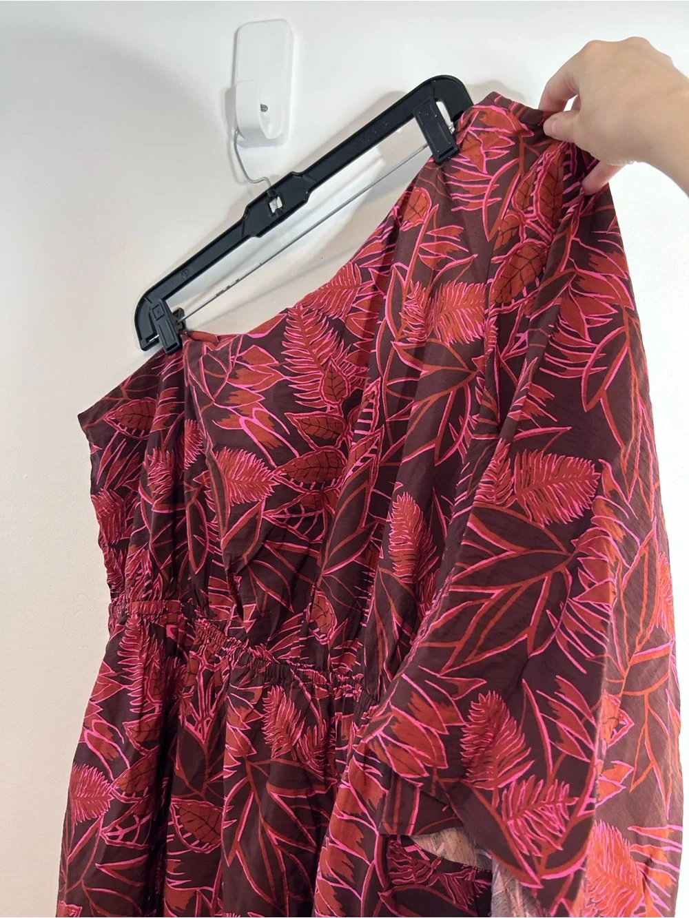 Chelsea 28 Floral One-Shoulder Maxi Dress - 1X - Picture 3 of 7